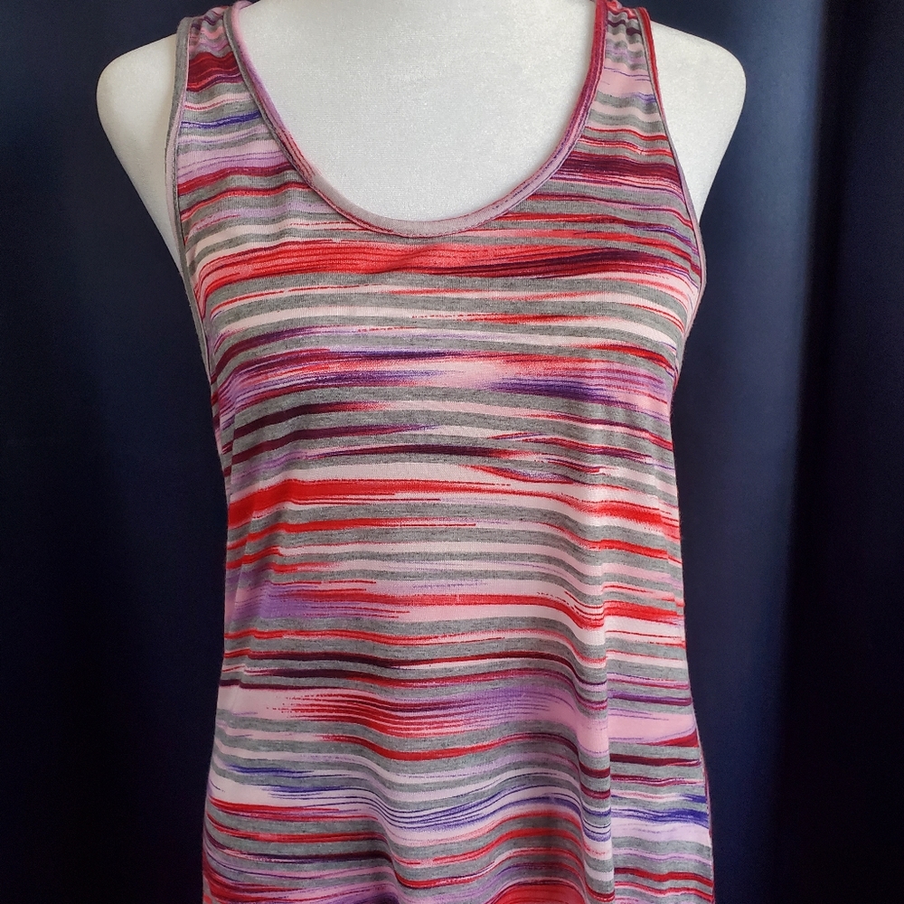 NWOT Bright Colorful Bathing Suit Cover Up - Picture 2 of 11